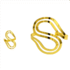 Golden Wave Ring & Bracelet