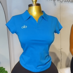 Alo Colar Neck Crop Top