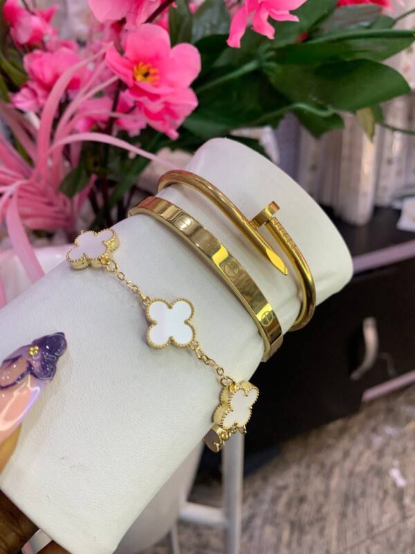 Gold Plated Bracelet Set - Image 5