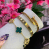 Gold Plated Bracelet Set