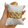 Gold Chunky Chain Bracelet & Ring Set